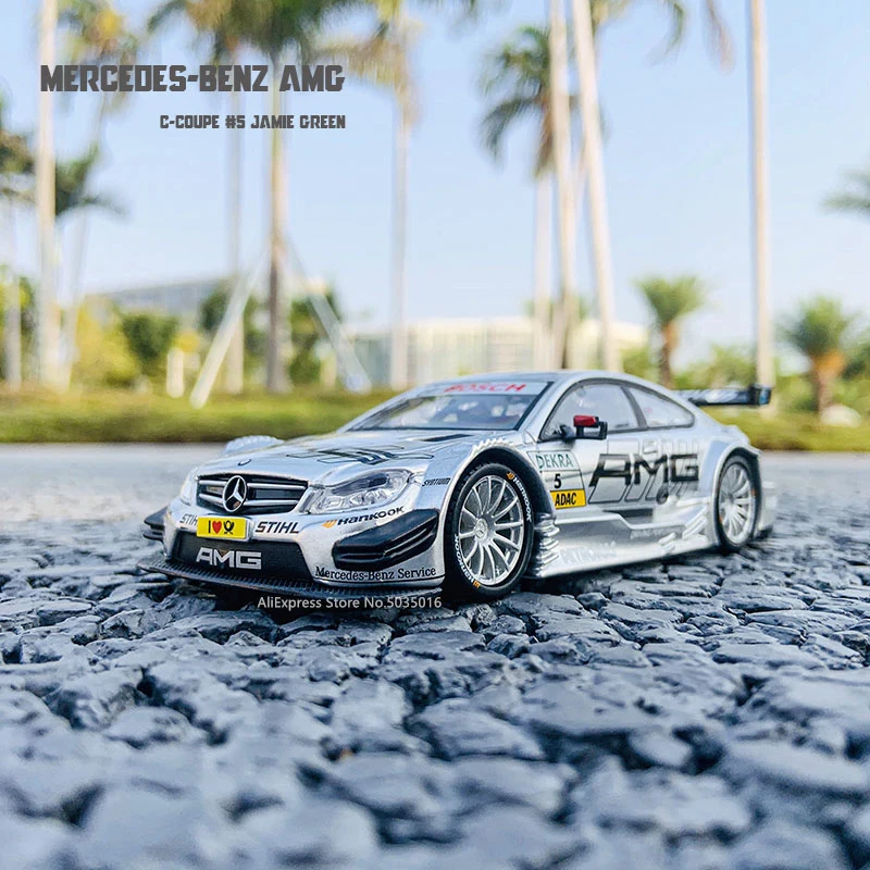 Модель автомобиля Mercedes AMG NO.5 C Coupe Jamie Green WRC DTM WTCC 1:32|Наземный транспорт| |