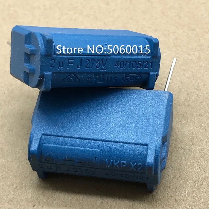 10 шт./лот 275V 400V 1200V MXP X2 2 мкФ Вертикальные две фута независимо от положительных и