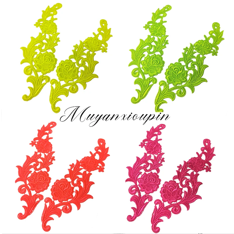 Кружевная аппликация в виде цветов свадебное платье цвет под золото и серебро 1