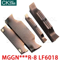 mggn150r 8 lf6018 mggn300r 8 lf6018 carbide inserts cutting and grooving inserts tools cnc lathe tools mggn for stainless steel