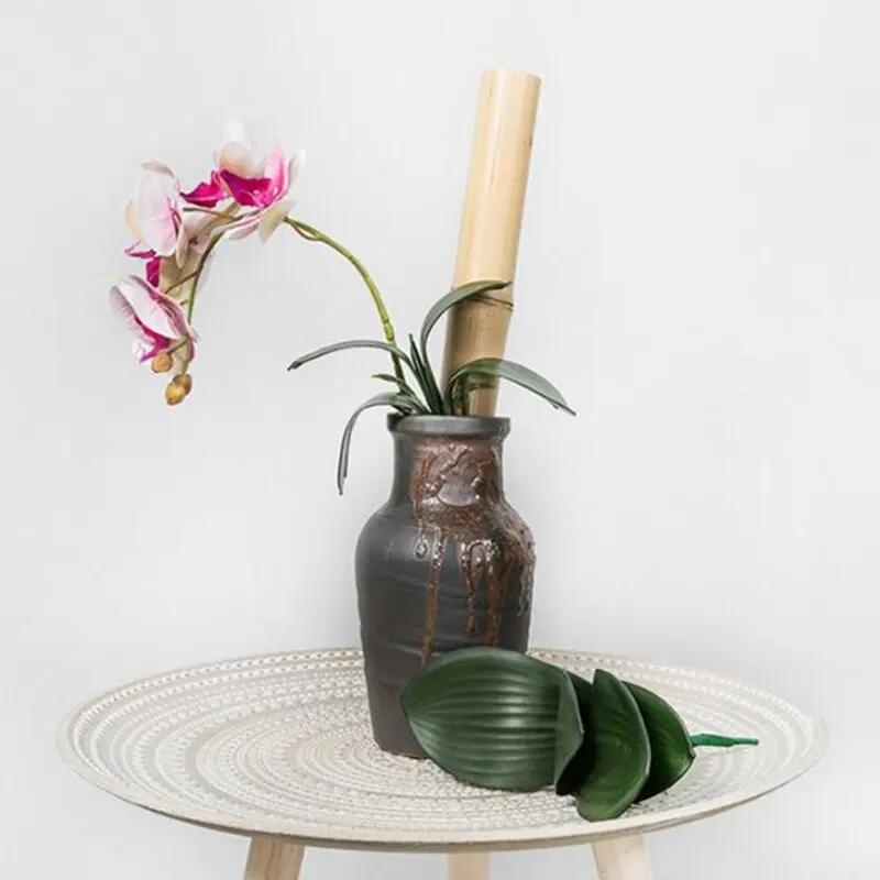 

Phalaenopsis Leaf Artificial Plant Decorative Flowers Additional Material Flower Decoration Orchid Leaves Bride Wedding Decor