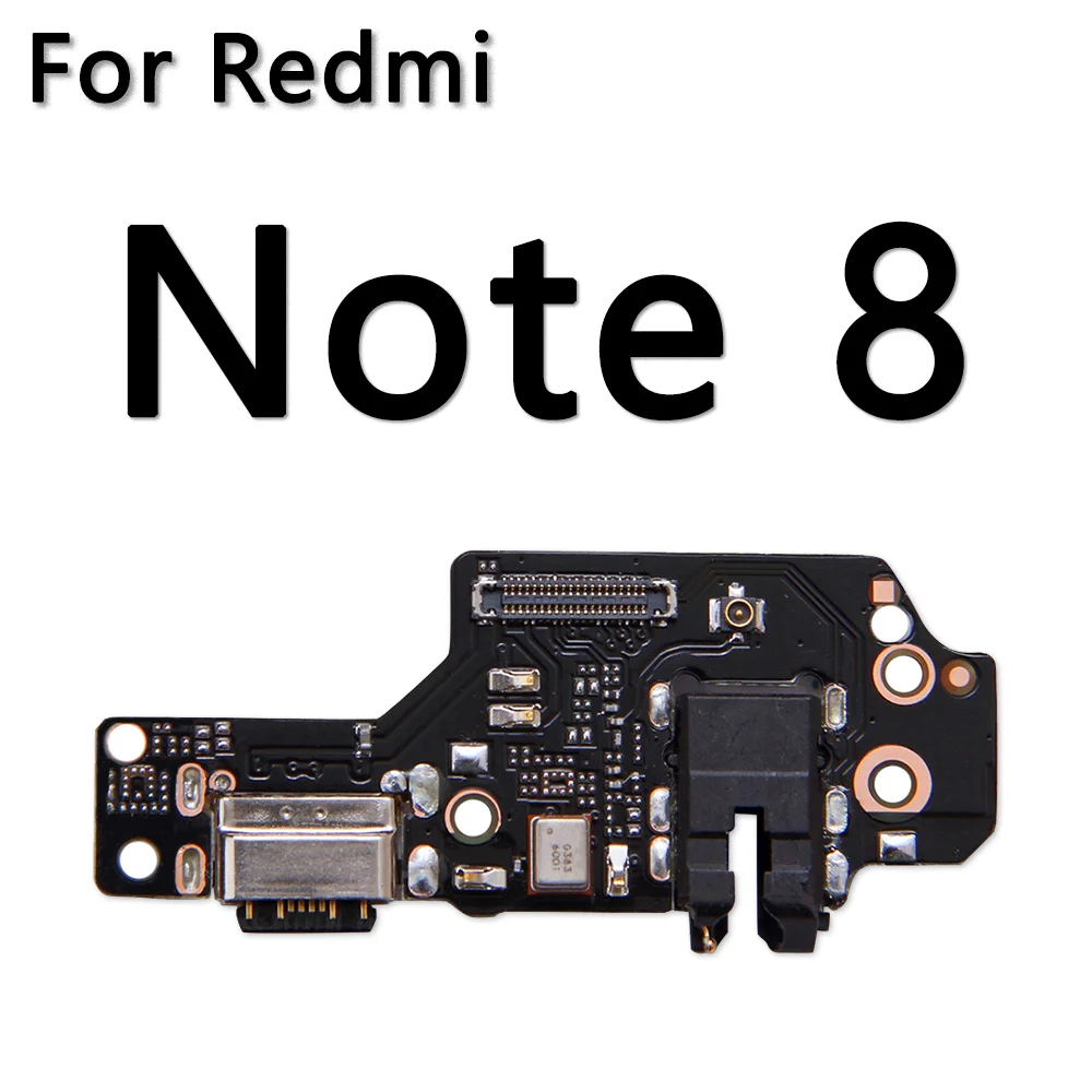 

USB зарядное устройство с разъемом для порта микрофона печатной платы гибкий кабель для зарядки для XIAOMI Redmi NOTE 8