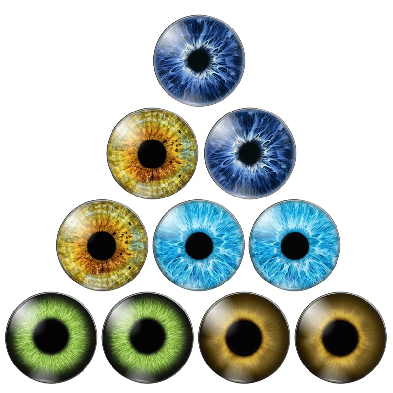 Глаза животные Ragdoll игрушка Глазные яблоки смешанные или пары 12 мм/20 мм/25 мм/30 мм