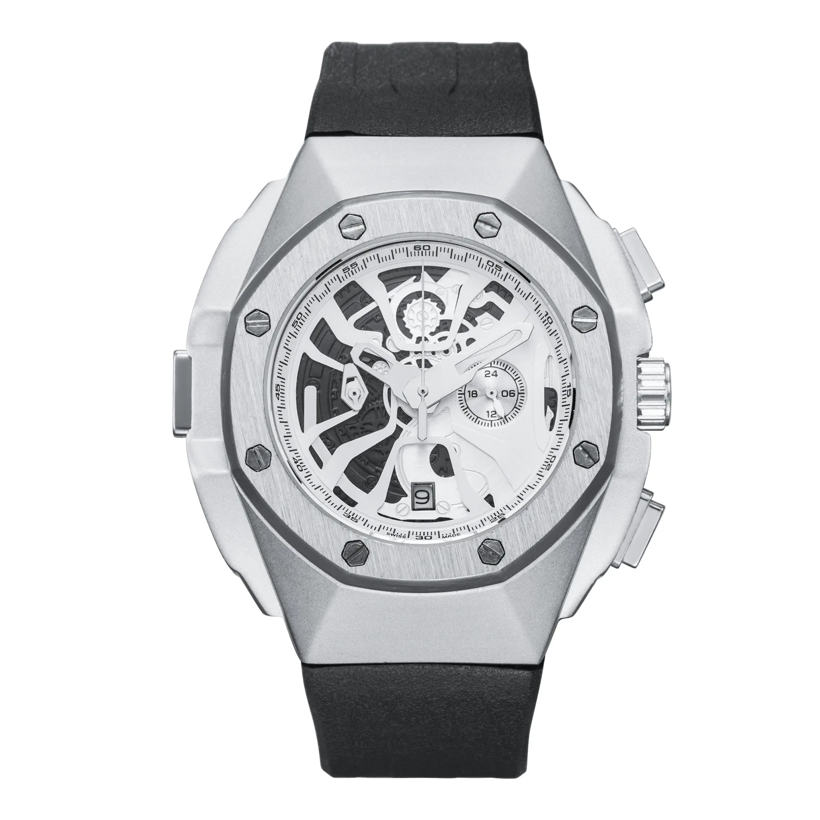 Switzerland Royal Rolexable Japan Miyota кварц holeing out многофункциональные спортивные
