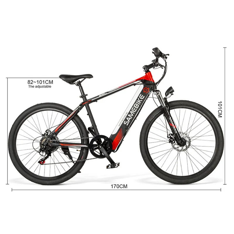 Горный велосипед Samebike SH26 26 дюймов для взрослых городской внедорожный горный