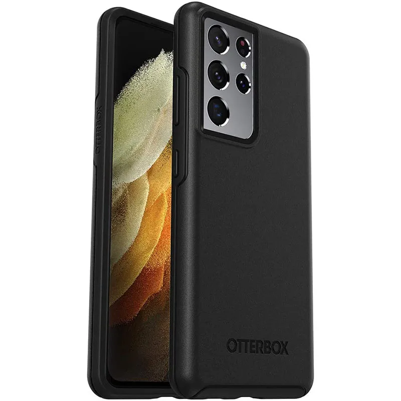Чехол для телефона серии Otter симметрия Samsung S21 Ultra Plus тонкий глянцевый Стильный