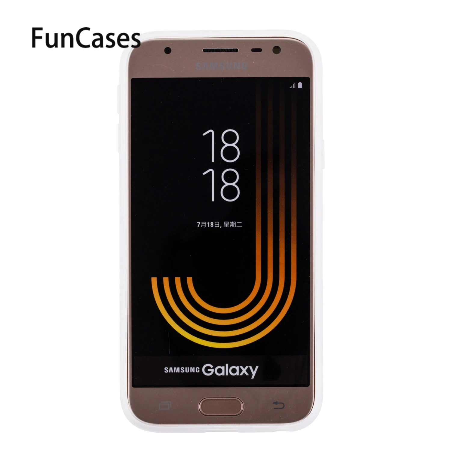 Современный стиль Мягкий ТПУ защитный чехол для телефона samsung J3 2017 J330 Pro s Galaxy J5 J530