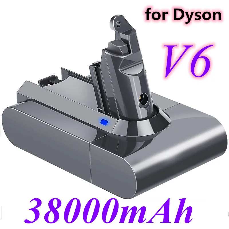 Литий ионный аккумулятор Dyson dc62 38000 мАч 21 6 в для пылесосов V6 DC58 DC59 DC61 DC62 DC74 SV07 SV03