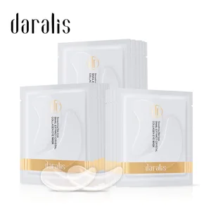Маска для глаз Daralis, 20 шт., коллагеновая маска для глаз с кристаллами улитки, против морщин, гелевые патчи, пакеты для удаления темных кругов, 10 упаковок