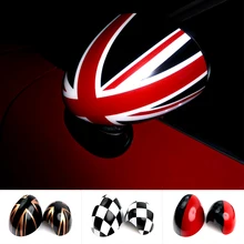 Union Jack Outside Rear View Mirror Covers Stickers For Mini Cooper One S JCW F54 F55 F56 F57 F60 Before July 2019 Accessories