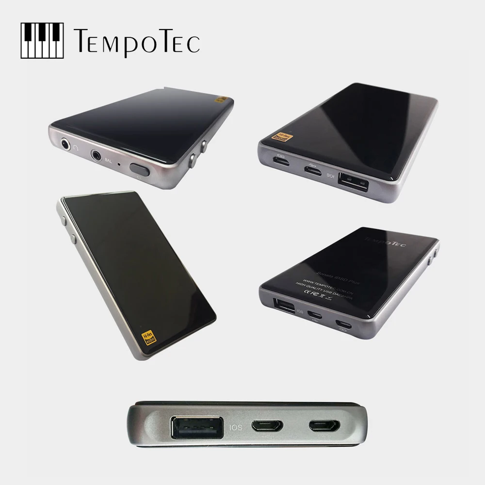 Усилитель для наушников TempoTec Sonata iDSD Plus USB портативный цап поддержка WIN MacOSX Android iPHONE True Blance Двойной ЦАП DSD HIFI