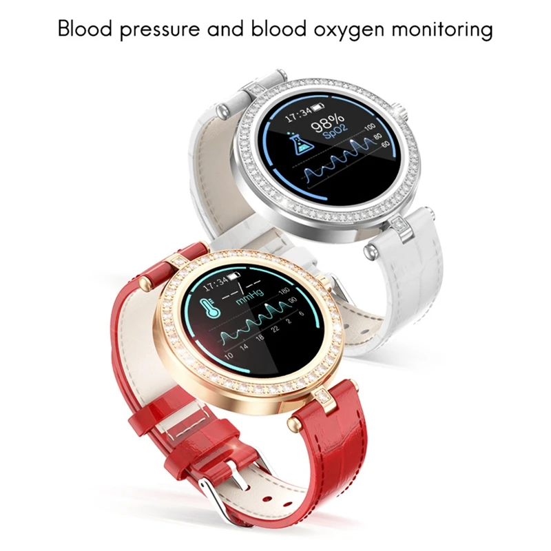 S28 Smart Watch Real-Time Heart Rate Blood Pressure Monitor Fitness Tracker Women for Android IOS | Электроника
