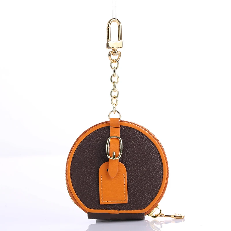 

Универсальные круглые чехлы для наушников AirPods Por Air Pods 2, iPods 3, аксессуар для телефона, чехол для наушников, кошелек, из искусственной кожи