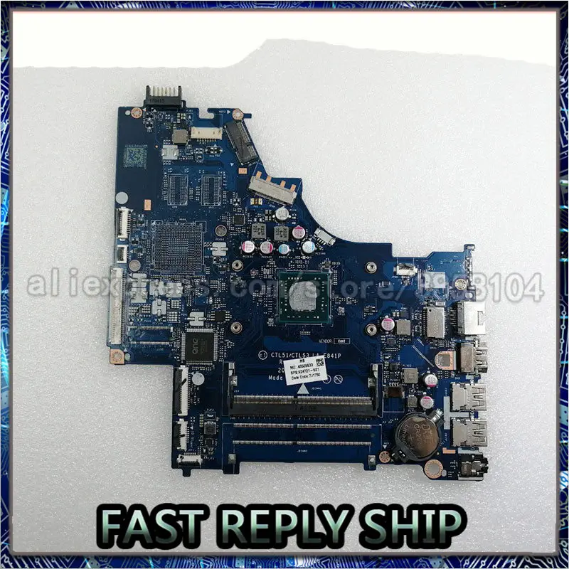 Для hp 15 BW BW080NR Материнская плата ноутбука 924720 601 501 001 аккумулятор большой емкости