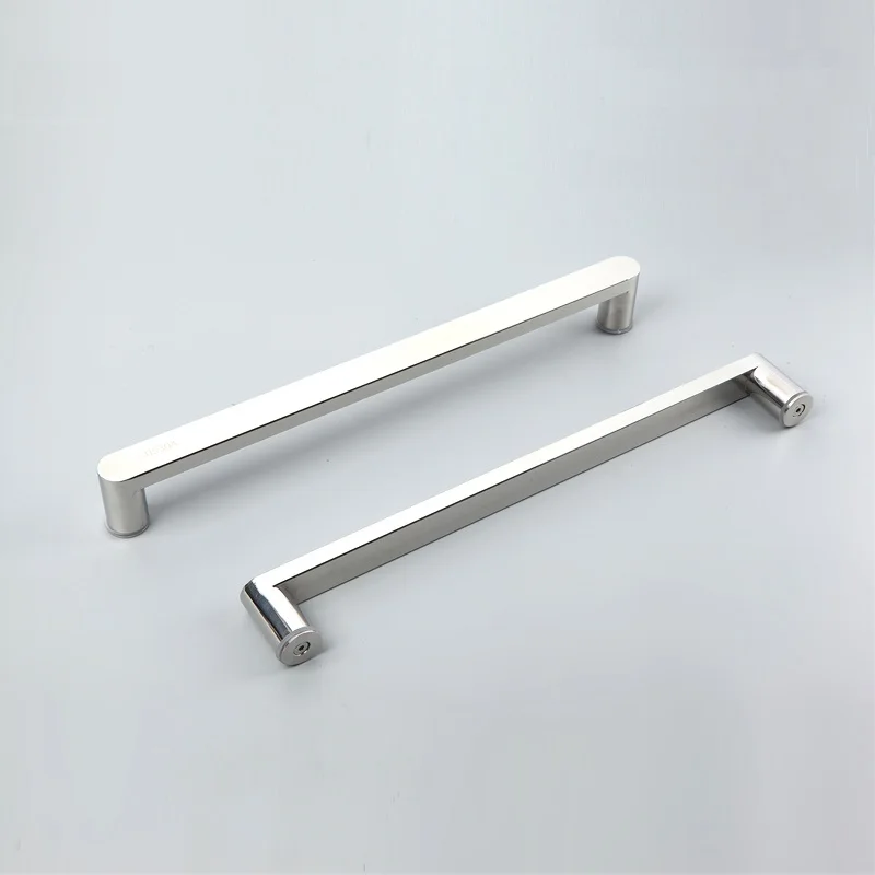 Толстая ручка для душевой комнаты из нержавеющей стали 304 квадратная трубка