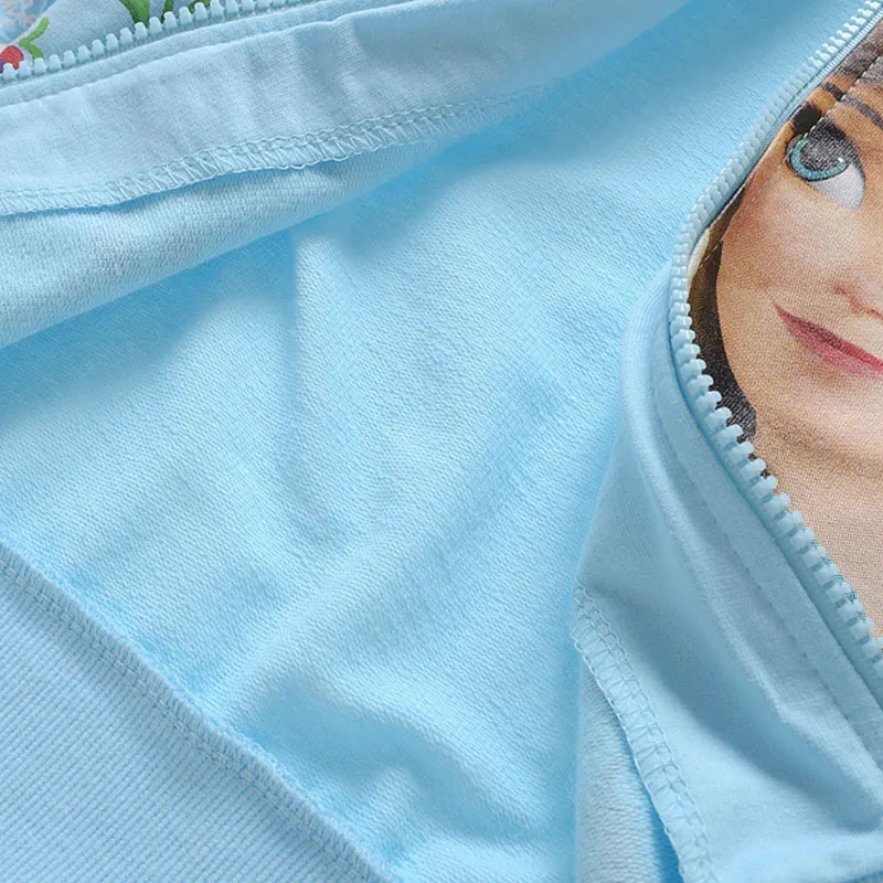 2020 New Girl Elsa Anna Princess Hoodie Cartoon Full Sleeve Children Clothing Autumn Winter |