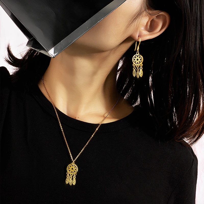 Baoyan Уникальные Модные женские ювелирные наборы со звездами золотистые и