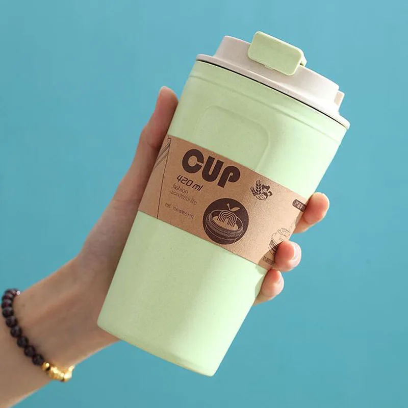 Путешествия Кофе кружка Экологически чистая бамбуковая силиконовые чашки