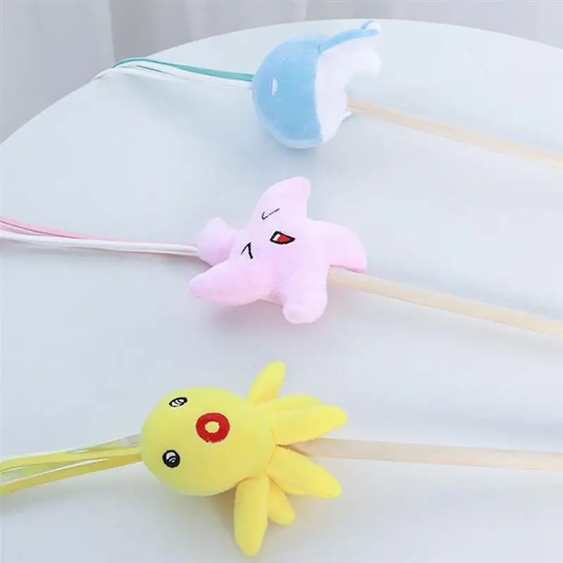 Плюшевый игровой комплекс для кошек Игрушка кошки &quotДразнилка&quot кисточкой