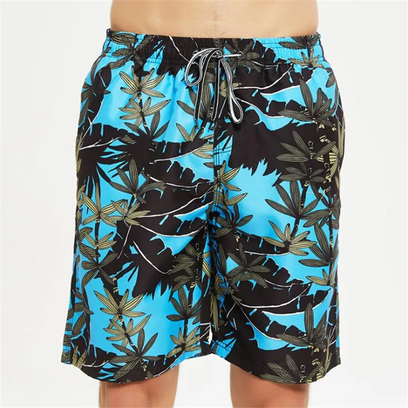 

Men Beach Shorts Summer Swimming Trunks Male Swimwear Quick Dry Breathable Loose Board Shorts