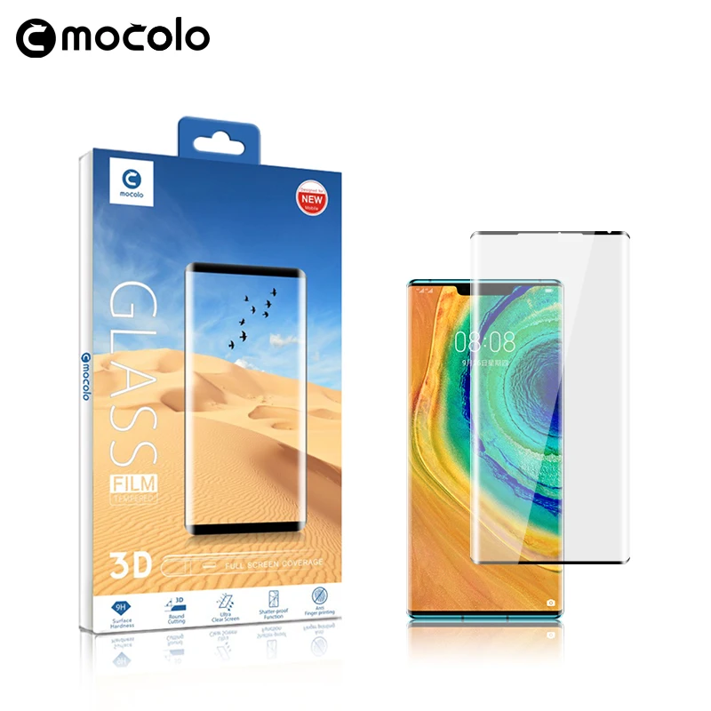Mocolo 3D изогнутая полноэкранная крышка стекло для Huawei Mate 30 PRO закаленное пленка 9H