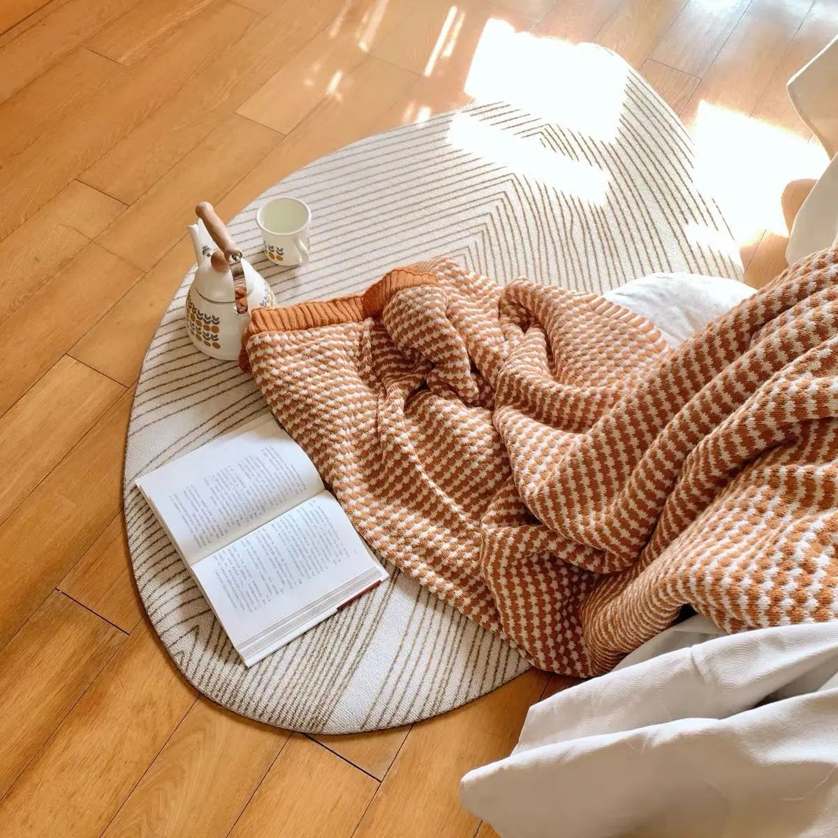 nordic ins hot leaf shaped carpet rug oval round living room carpet bedroom rug bedside mat doormat boho room rug dropshipping free global shipping