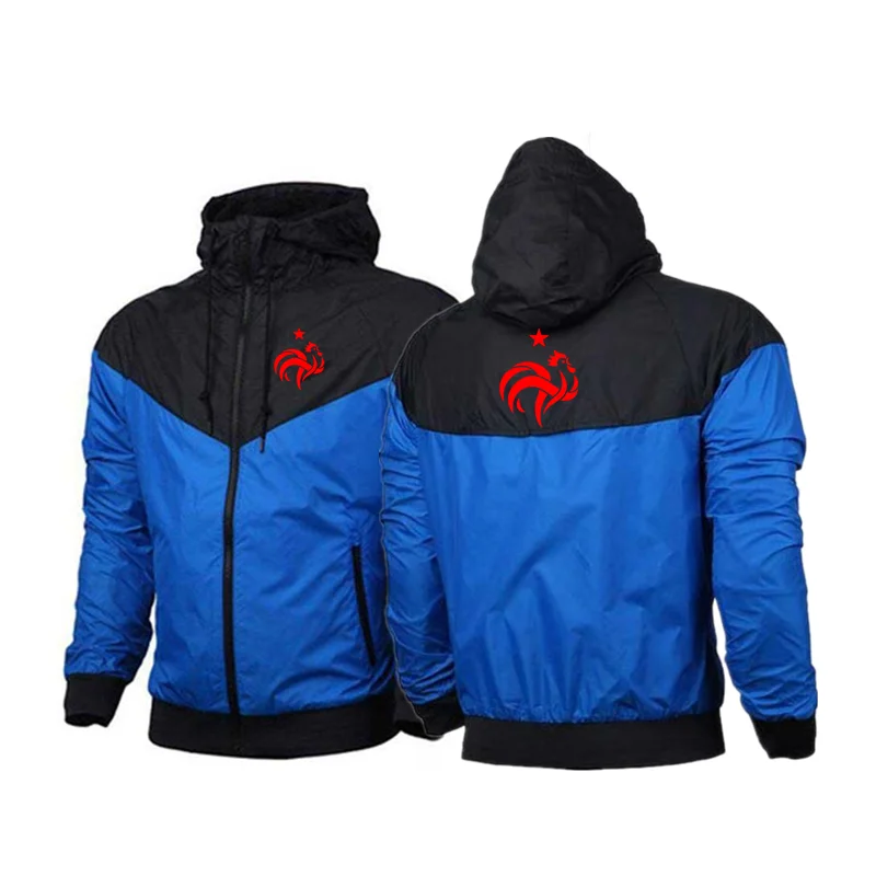 

New spring summer men's street windbreaker hoodie zipper thin jacket casual Jackets Sport Tops fishing clothes