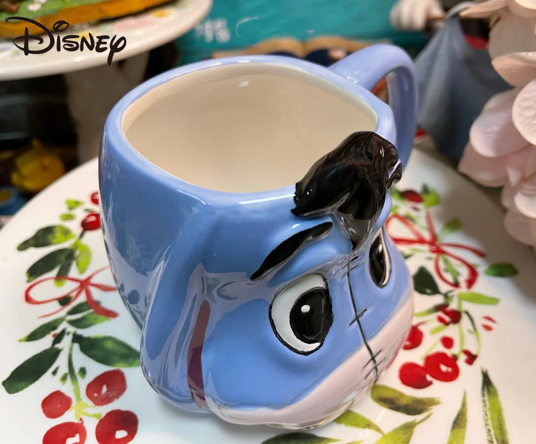 Керамические кружки с диснеевским изображением Иа Ослика большой емкости для