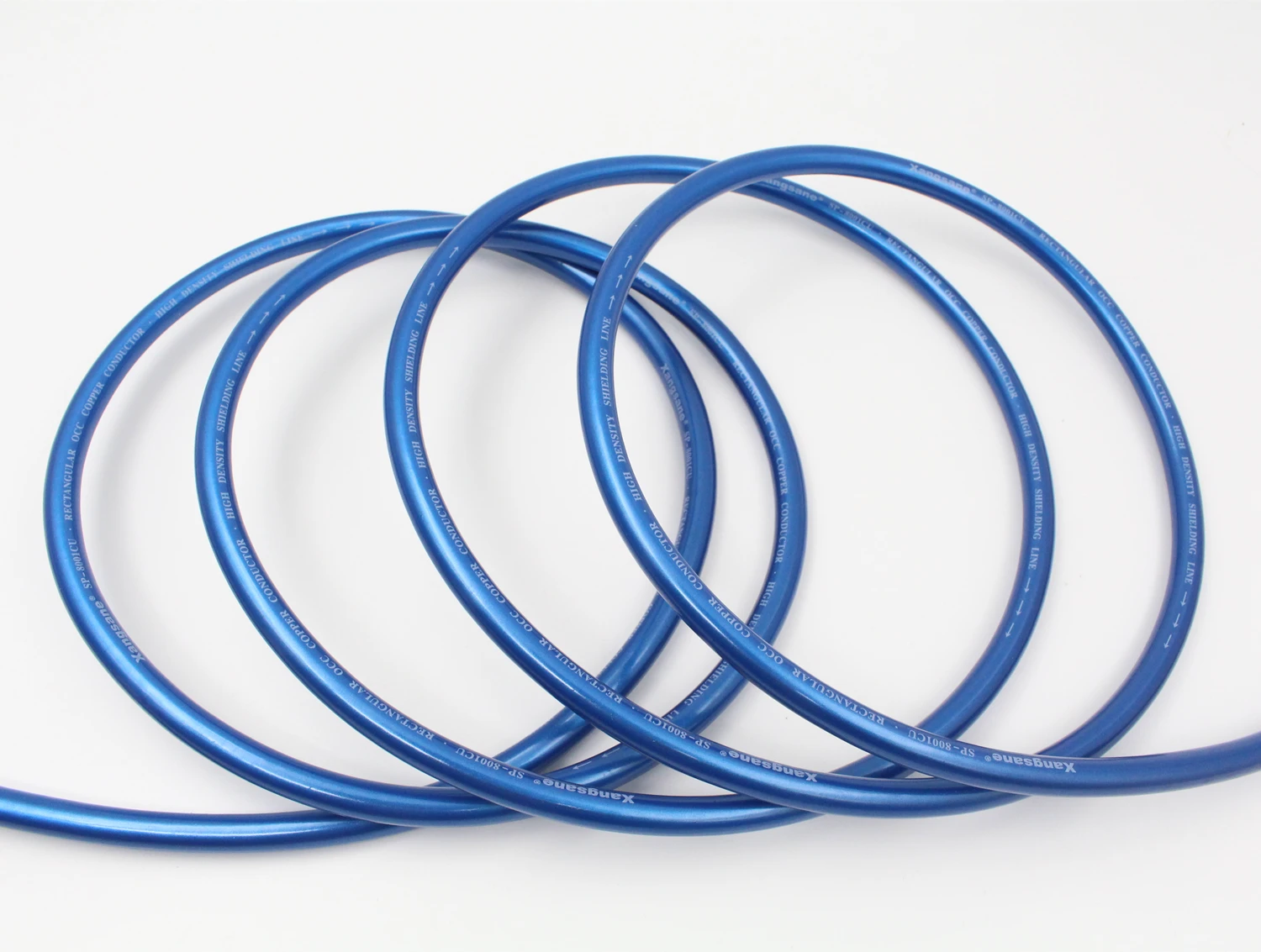 Самопальный аудио кабель с OCC медным проводником, плотным экранированием высокой плотности, подключением RCA сигнала HIFI.