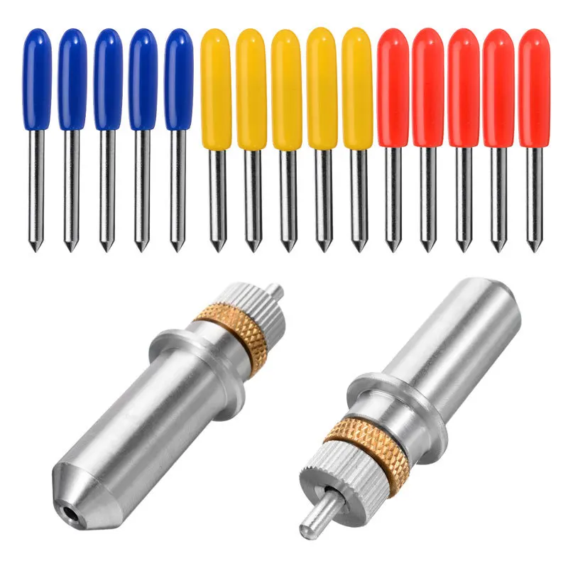 30 Pcs 45 Degree Roland Blade Cricut Cutter Router Bit Lettering Engraving Tools Replacement Accessories Vinyl Cutting Plotter |