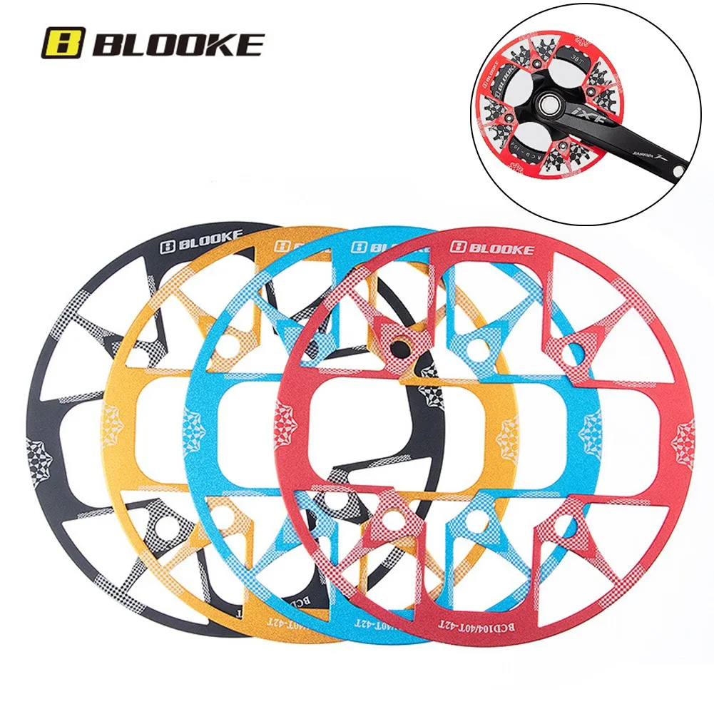

30-42T BLOOKE Bike Bicycle Crank Toothed Disc Chain Gear Cover 104BCD Aluminum Alloy Cycling Accessories Bicicleta