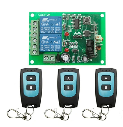 Беспроводной пульт дистанционного управления 433 МГц переключатель постоянного