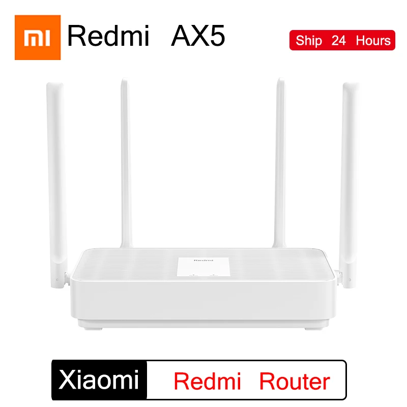 Xiaomi Redmi маршрутизатор AX5 Wifi 6 сетчатый гигабитный 2 4G/5 0 ГГц двухдиапазонный