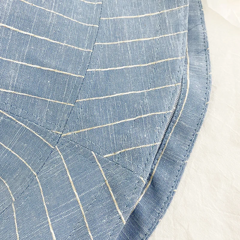 Шляпа Женская солнцезащитная модная дизайнерская Панама в белую синюю бежевую