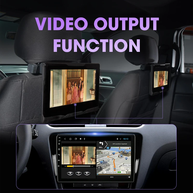 Автомобильный мультимедийный DVD плеер JMCQ 2 Гб + 32 ГБ навигация GPS для SKODA Octavia 3 A7 III