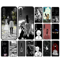 toplbpcs oyasumi punpun phone case for huawei y6 2018 y7prime2019 funda case for y8p y9 2019 capa