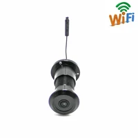 tuya wifi door eye camera hd 1080p infrared night vision peephole mini cat eye security camera two way voice intercom