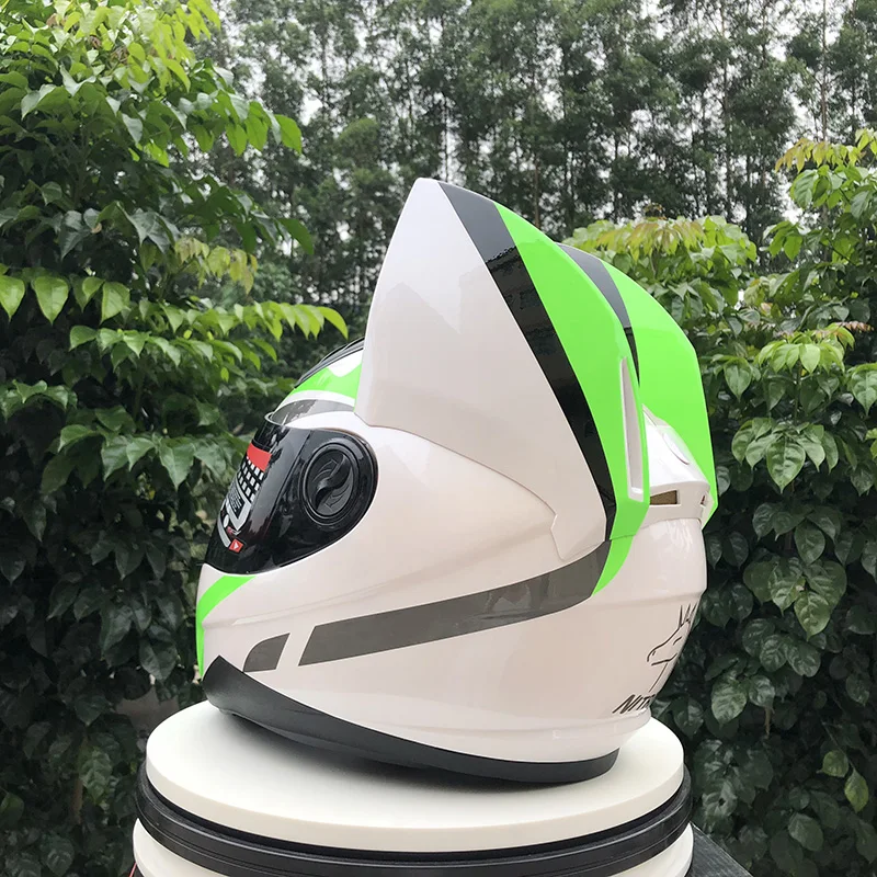 Противотуманный мотоциклетный шлем защитная маска на все лицо для езды