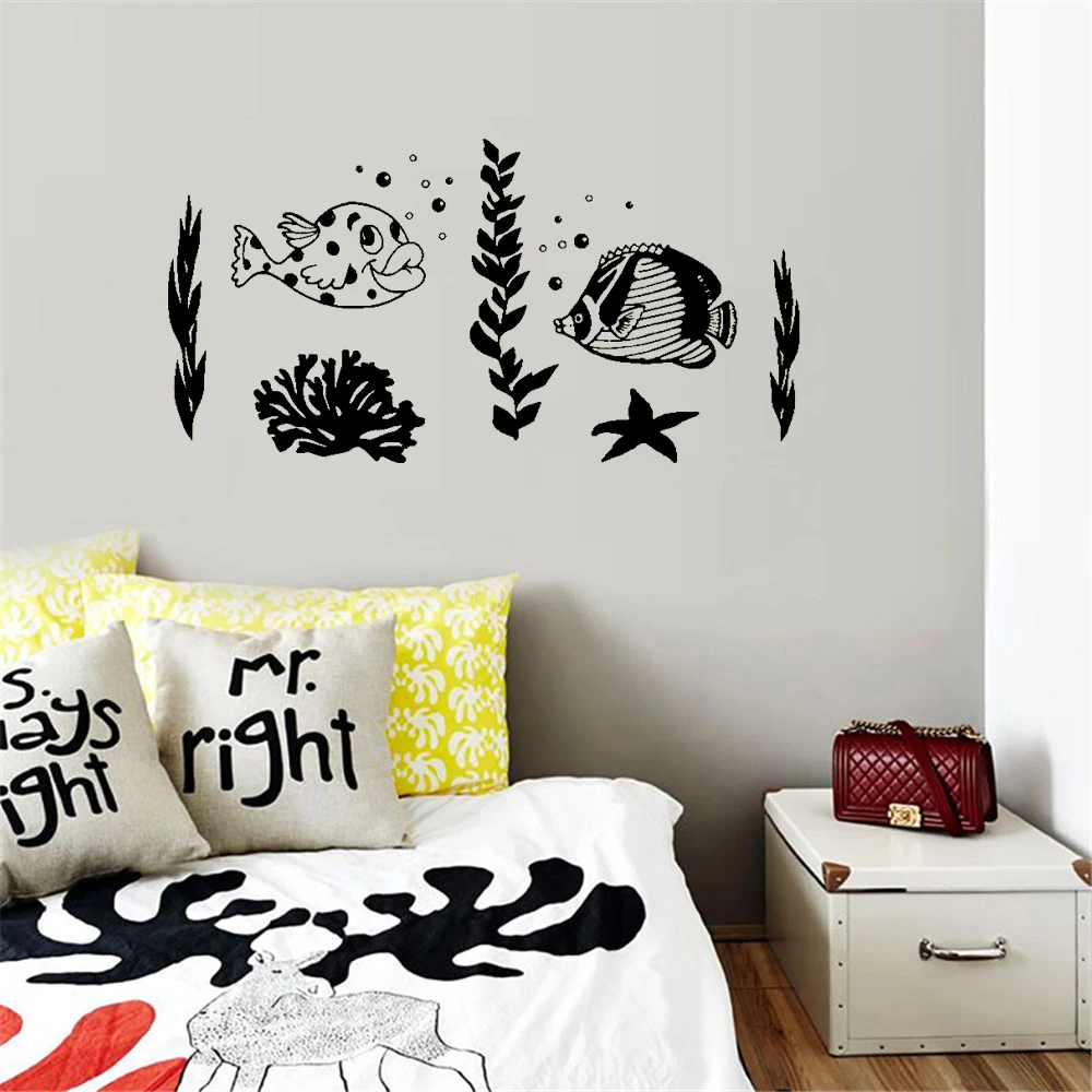 Водный мир природа морское искусство аквариум океан морская рыба Настенная
