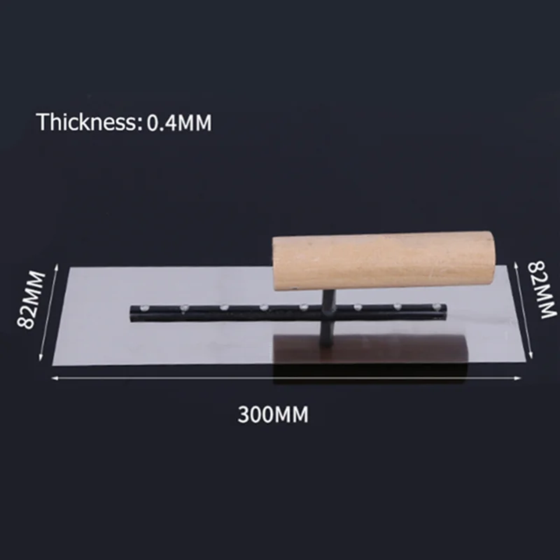Шпатель из нержавеющей стали 300x82 мм инструмент для украшения интерьера шпатель
