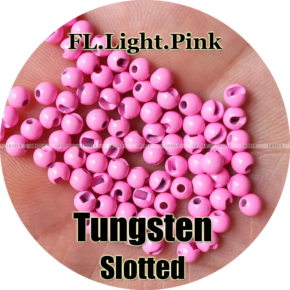 Флуоресцентный светильник розовый цвет 100 вольфрамовых бусин щелевой для ловли