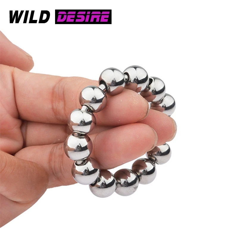 Мужское кольцо для пениса из нержавеющей стали 304 в форме подковы с полной