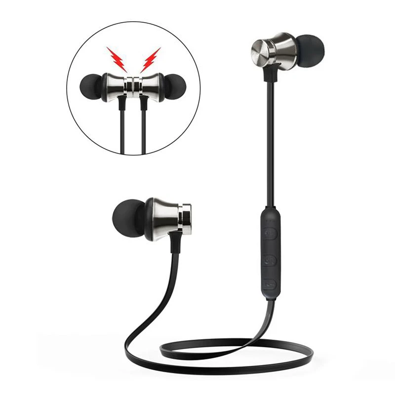 

Fashion XT11 Wireless Bluetooth earphones Sports In-Ear BT 4.1 Stereo Magnetic earphone headset earbud with MIc for Mobile phone
