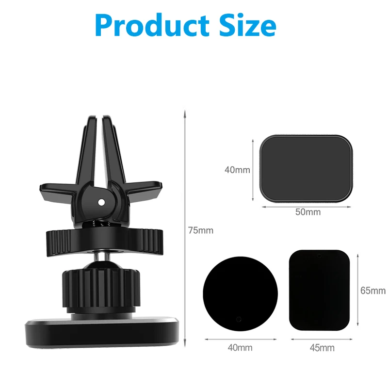 magnetic car phone holder for phones universal car air vent holder for iphone 13 cell mobile phone mount for samsung xiaomi free global shipping