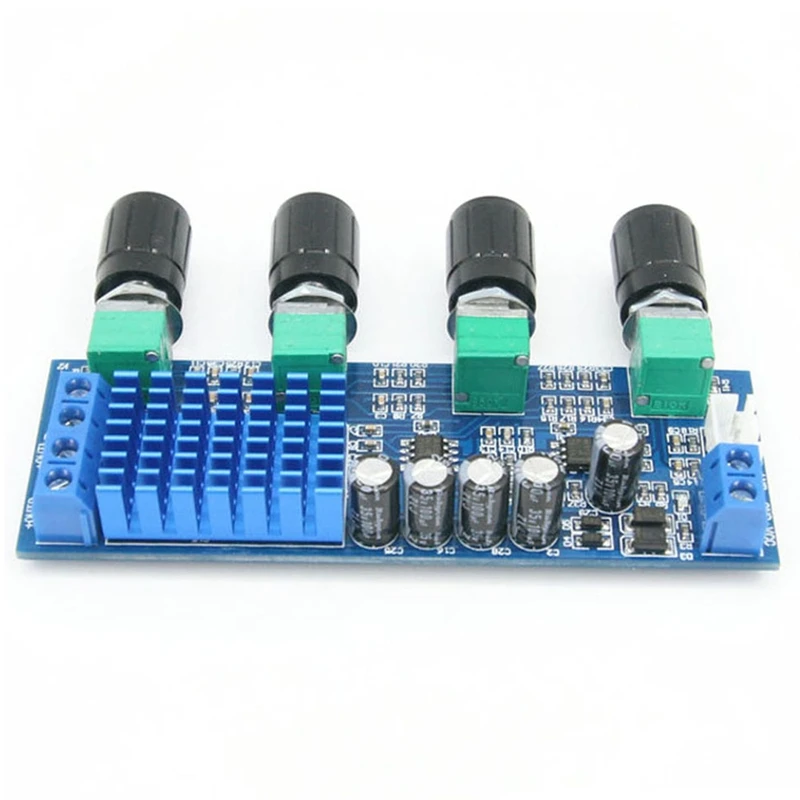 

2 Pcs XH-M577 TPA3116D2 o High Power Tone Op Amps DC 12-24V Dual-Channel Stereo 2 x 80W Digital Amplifier Board