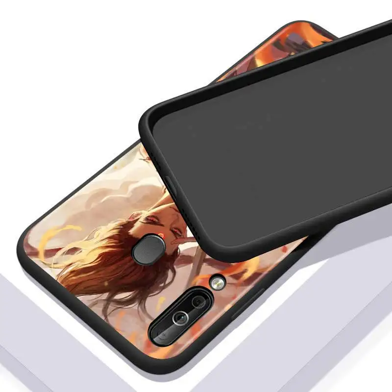 

Anime Ne Zha for Huawei P Smart Z S Plus 2020 2019 Nova 5T 5i 5 4e 4 3i 3e 3 2i Phone Case Bright Black Cover