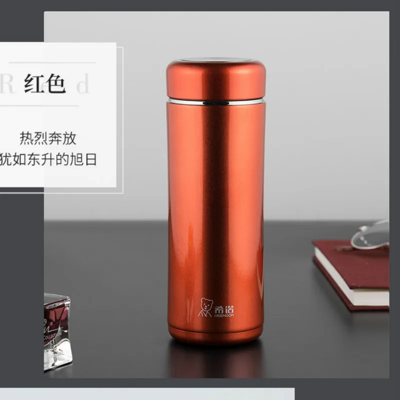 Высококачественный термос прямой деловой ретро-термос для кофе нержавеющая