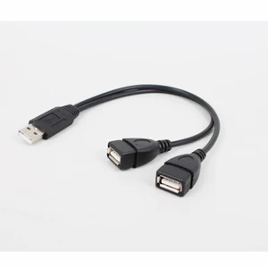 Удлинитель кабеля 2 в 1 usb-usb Папа-мама, usb-удлинитель, сверхскоростной кабель для синхронизации данных и зарядки