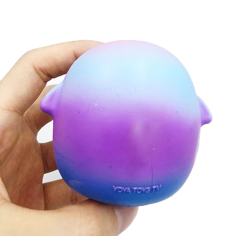 Мягкая игрушка сжималка для взрослых из термопластичного эластопласта медленно