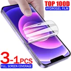 Гидрогелевая пленка 100D для iPhone 12 Pro Max, защитная пленка для экрана iPhone 11 Pro Max, X, XS, XR, 8, 7, 6S, 6 Plus, SE2020, 12 Pro, мягкая пленка